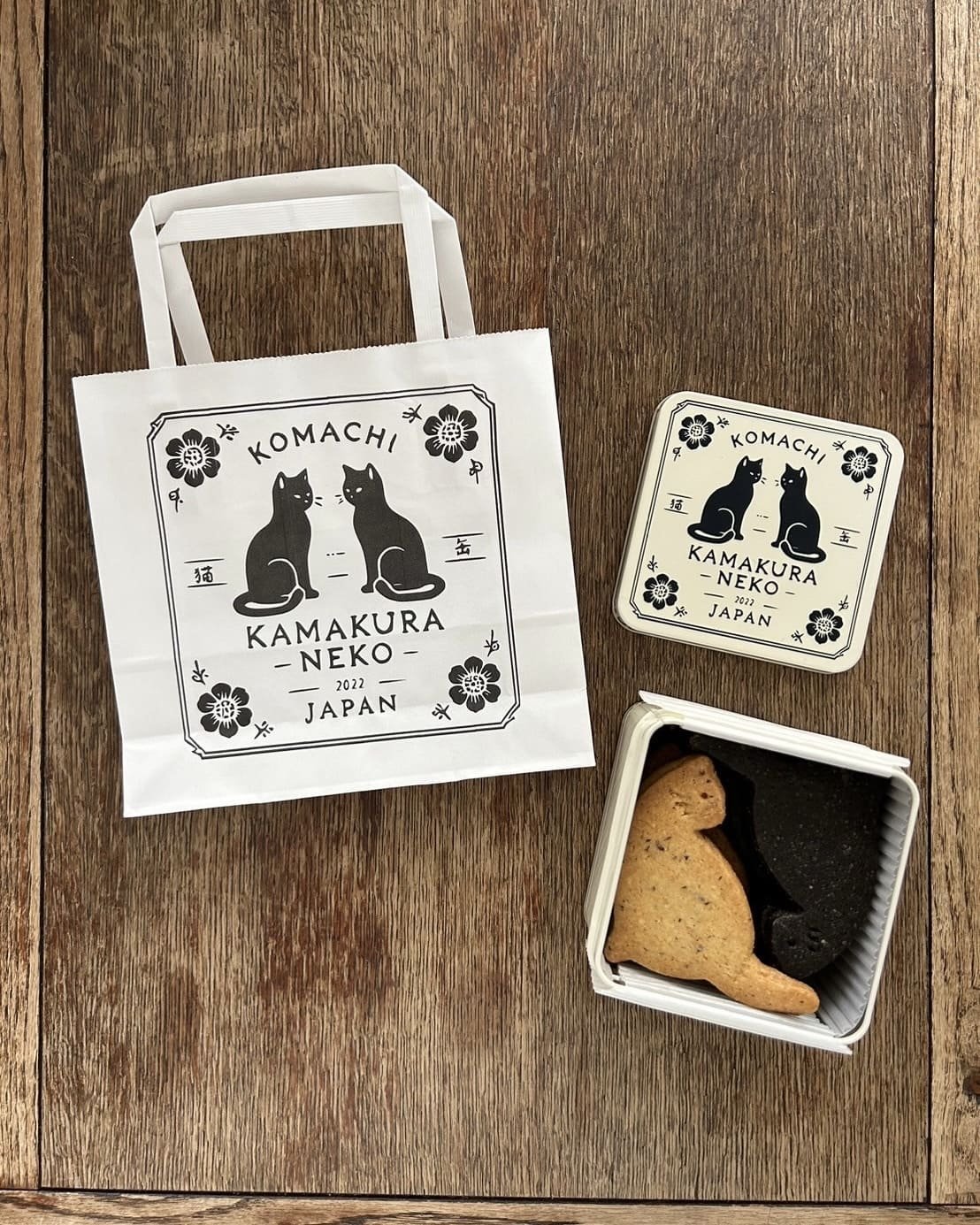 鎌倉小町通りの路地裏komachi nekoのサブレ 〜猫缶〜 | basic