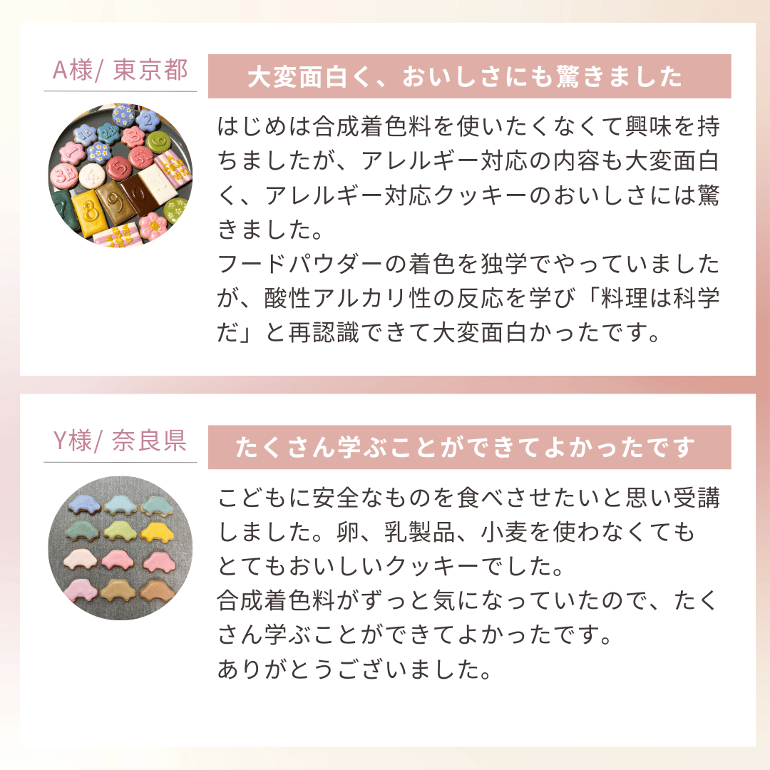 毎月先着10名様限定モニター募集】日本アイシングクッキー協会