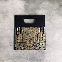 Square  Bag   Black×Gold  受注製作