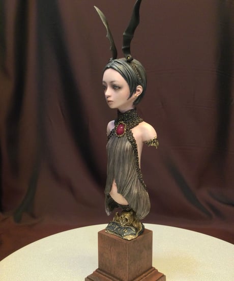 ケサランパサラン・蝙蝠少女BAT GIRL/ガレージキットオリジナル塗装完成品