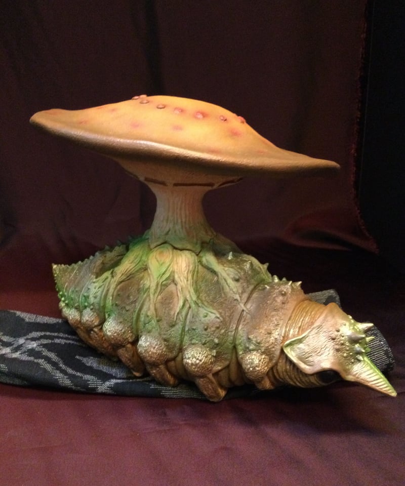 エトヤ製作堂/冬虫夏草イグドラドン＆護国怪獣・牛頭羅 富士開き