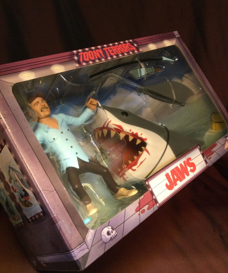 ネカトゥーニーテラーズ・JAWS&ジョーズフィギュアガチャ4種コンプ