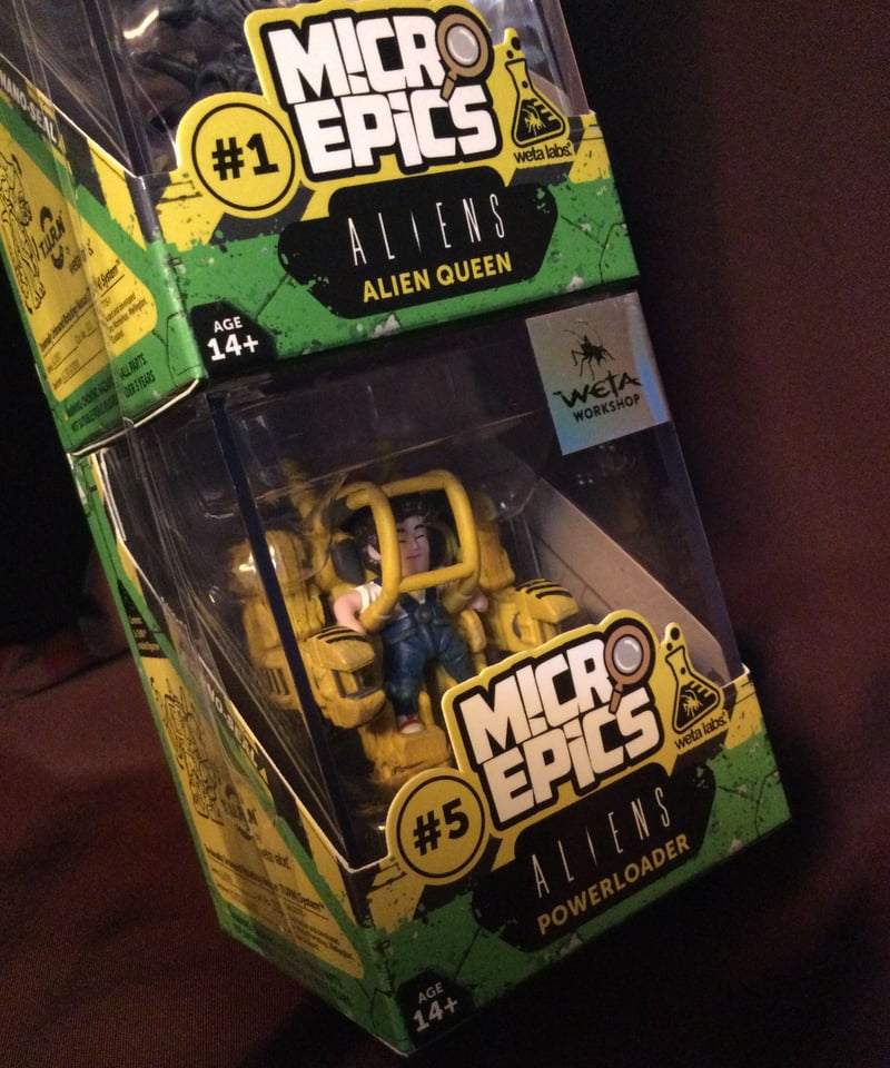 ウエタマイクロエピックス・エイリアンクイーン＆リプリーset