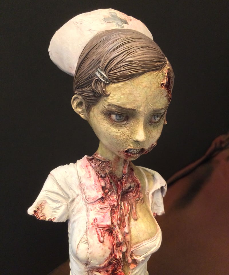 モルグゾンビ【未塗装ガレキ】ケサランパサラン モルグゾンビ【未塗装ガレキ】ケサランパサラン モルグゾンビ【未塗装