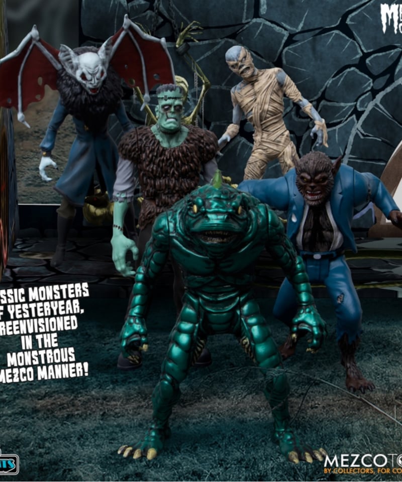 5ポイント/Mezco's Monsters:タワー・オブ・フィアーアクション