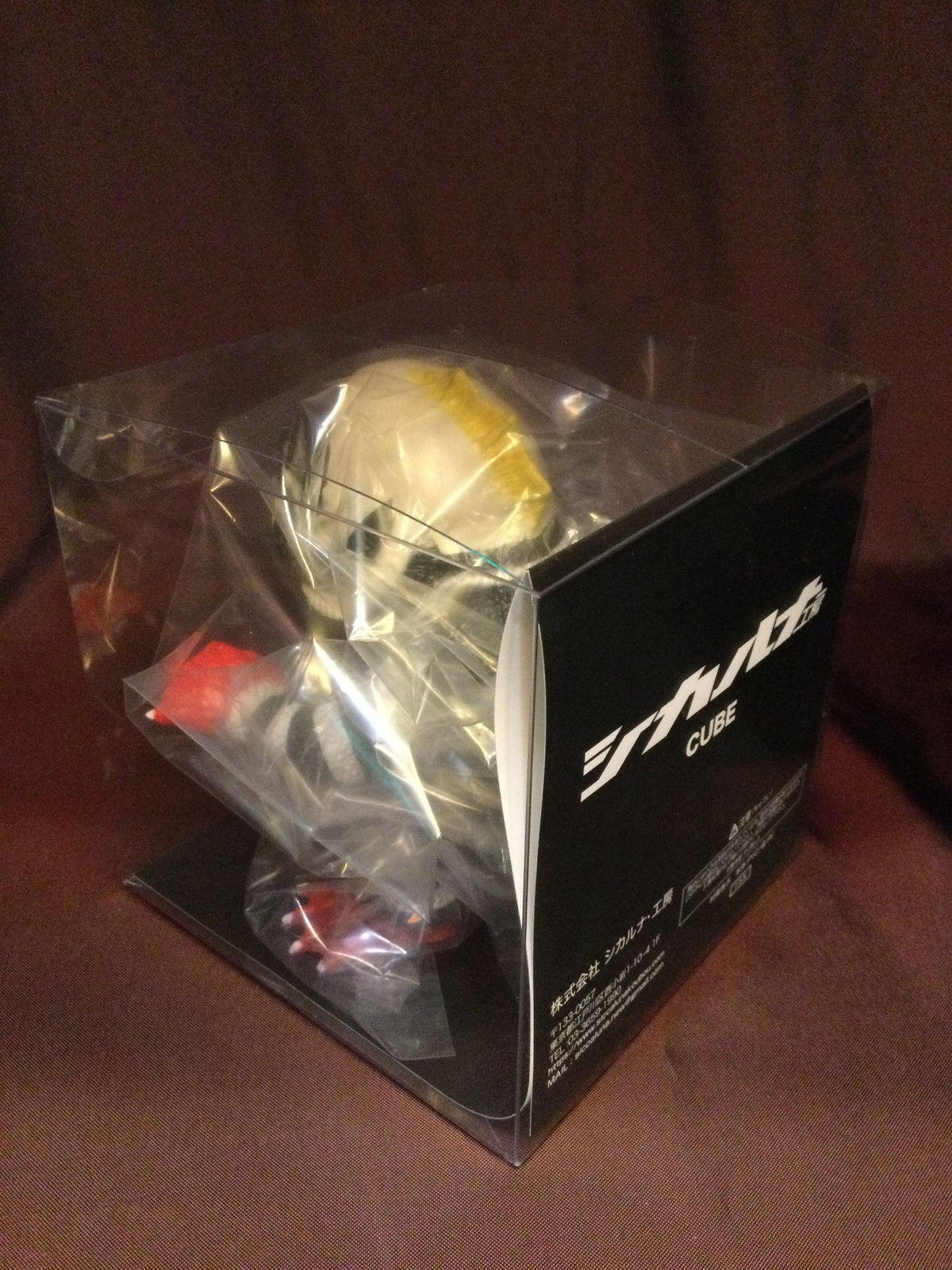 未使用　シカルナ工房　CUBEシリーズ　デボロ　正規品 シカルナ工房/デボロCUBU B&トウドリ Cグレーset | スタチュー