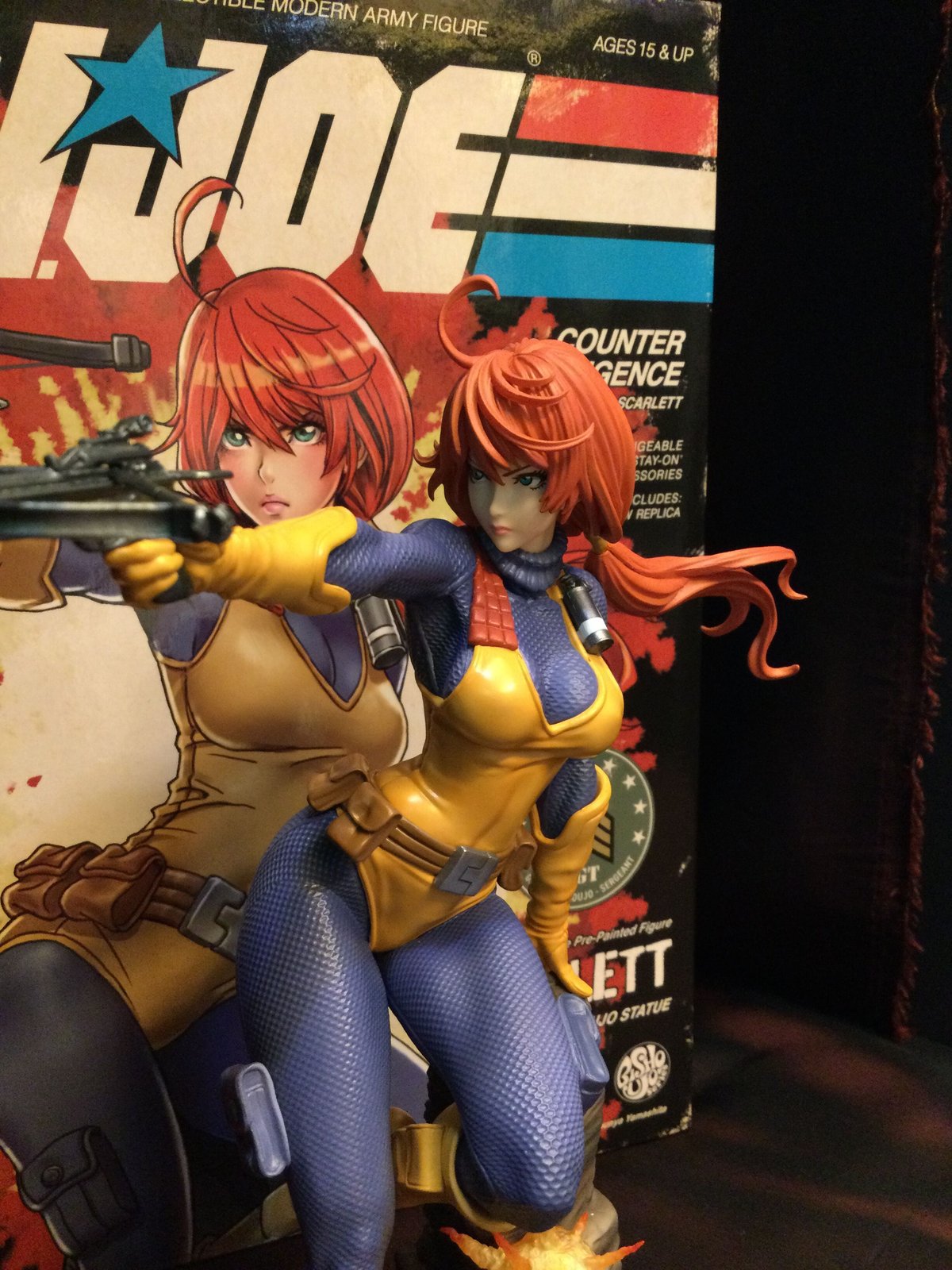 コトブキヤG.I. JOE美少女 スカーレット 1/7 PVC塗装済み完成品 Amazon | 壽屋 BISHOUJO G.I. JOE美少女 スカーレット 1/7