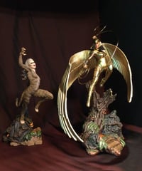WW84/ゴールデンアーマー＆チーターset・IRON 1/10スタチュー