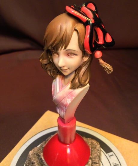 左手工房・ヘラ子/ガレージキット・オリジナル塗装完成品