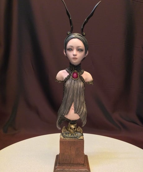 ケサランパサラン・蝙蝠少女BAT GIRL/ガレージキットオリジナル塗装完成品