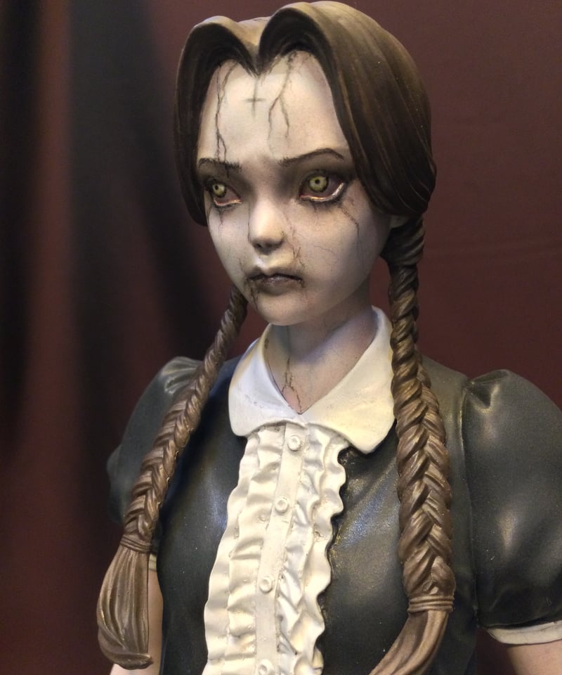 SPULATTER GIRL/藤本圭紀ガレージキット完成品・オクトパンチ