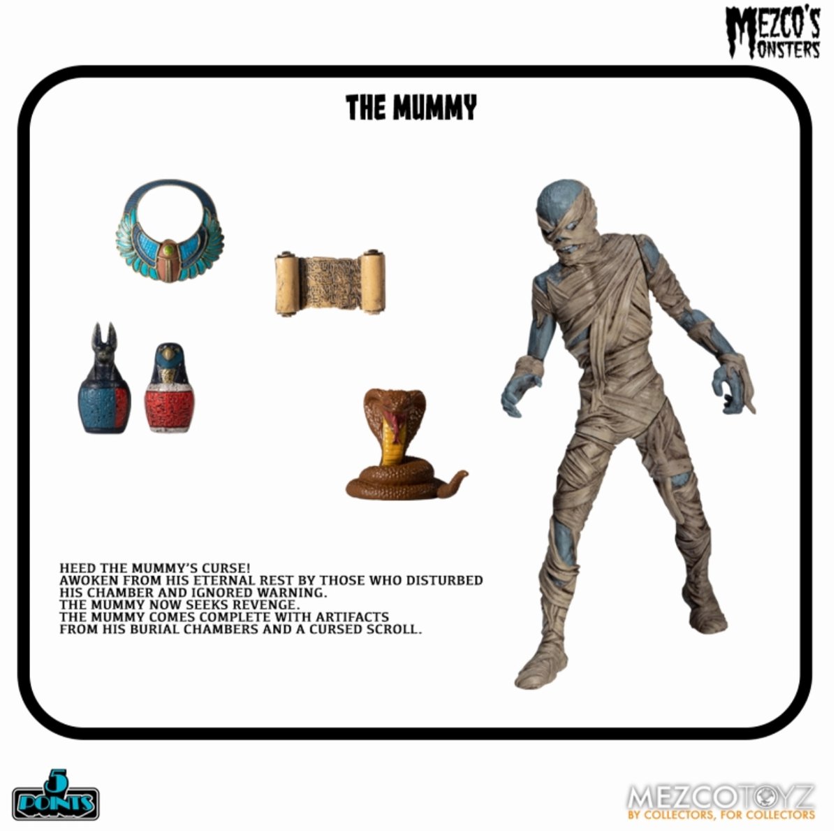 5ポイント/Mezco's Monsters:タワー・オブ・フィアーアクション