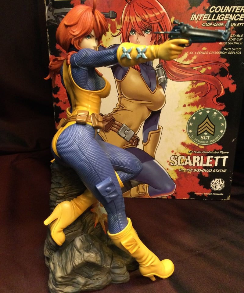 壽屋 BISHOUJO G.I. JOE美少女 スカーレット 1/7スケール PVC塗装済み完成品 SV232 Amazon | 壽屋 BISHOUJO G.I. JOE美少女 スカーレット 1/7
