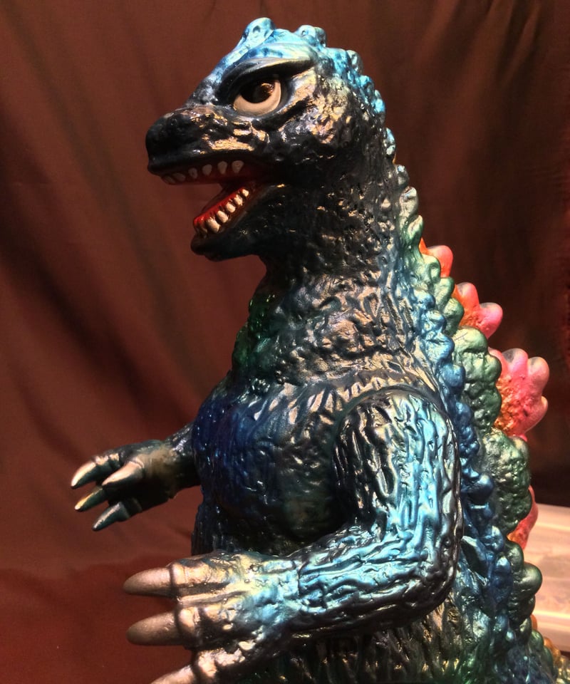 ゴジラ ゴジラ50 ブルマァク 怪獣 ソフビ ブルマァク／ゴジラ50（初期カラー） | 新潟の大人も子供も