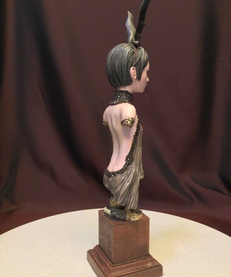 ケサランパサラン・蝙蝠少女BAT GIRL/ガレージキットオリジナル塗装完成品