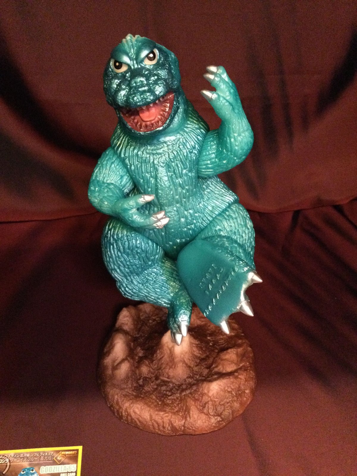 羽沢組 Gメモリーズセレクション 大戦争ゴジラ　ブラウンバージョン　ソフビ 大戦争ゴジラ・蓄光版ターコイズブルー/Gメモリーズセレクション