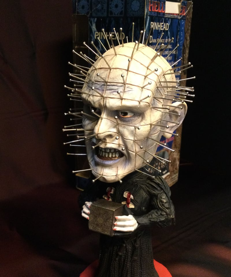 NECA製　限定品　映画 ヘルレイザー【ピンヘッド】ミニバスト スタチュー NECA/ヘルレイザー・ピンヘッド バストスタチュー | スタチュー