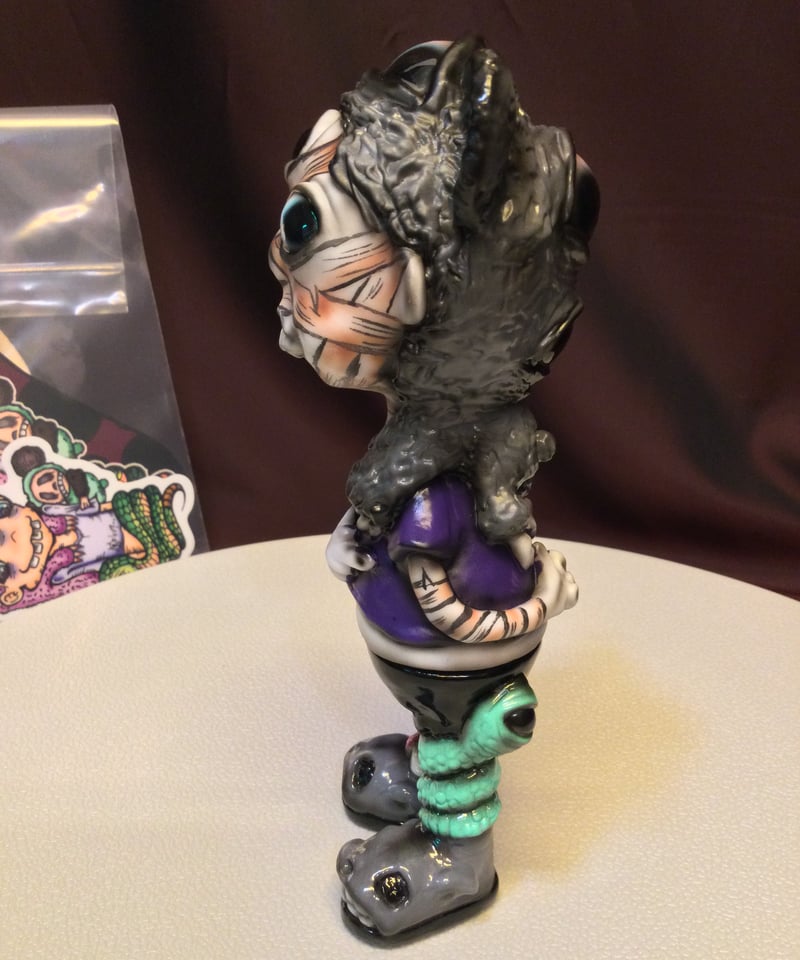 悪玉菌製造工場　ぢゅげむちゃん　ひとつ眼のけむくじゃらの子　二体セット Amazon.co.jp: 悪玉菌製造工場ぢゅげむちゃん墓場のマッドクラック墓場