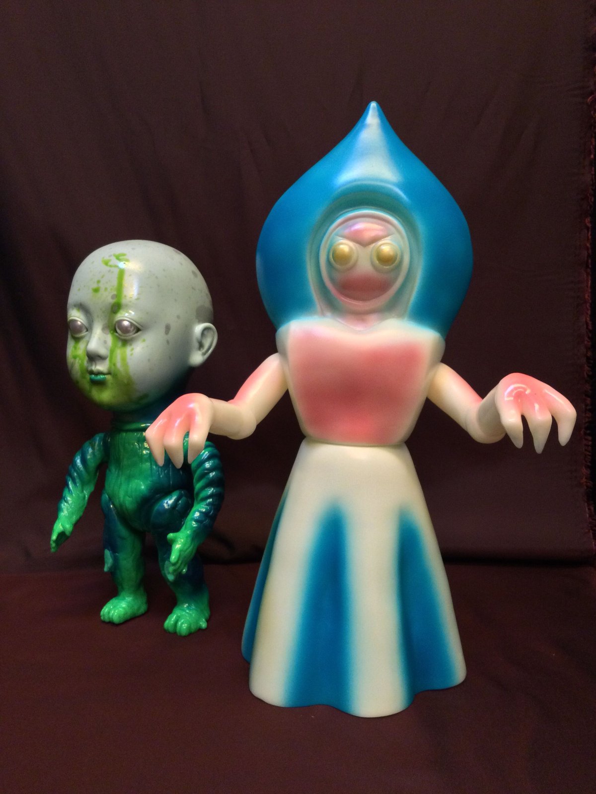 マーミット　ホプキンスビルの宇宙人　エイリアン　蛍光ソフビ製　 蓄光 マーミット ホプキンスビルの宇宙人 エイリアン 蛍光ソフビ製 蓄光
