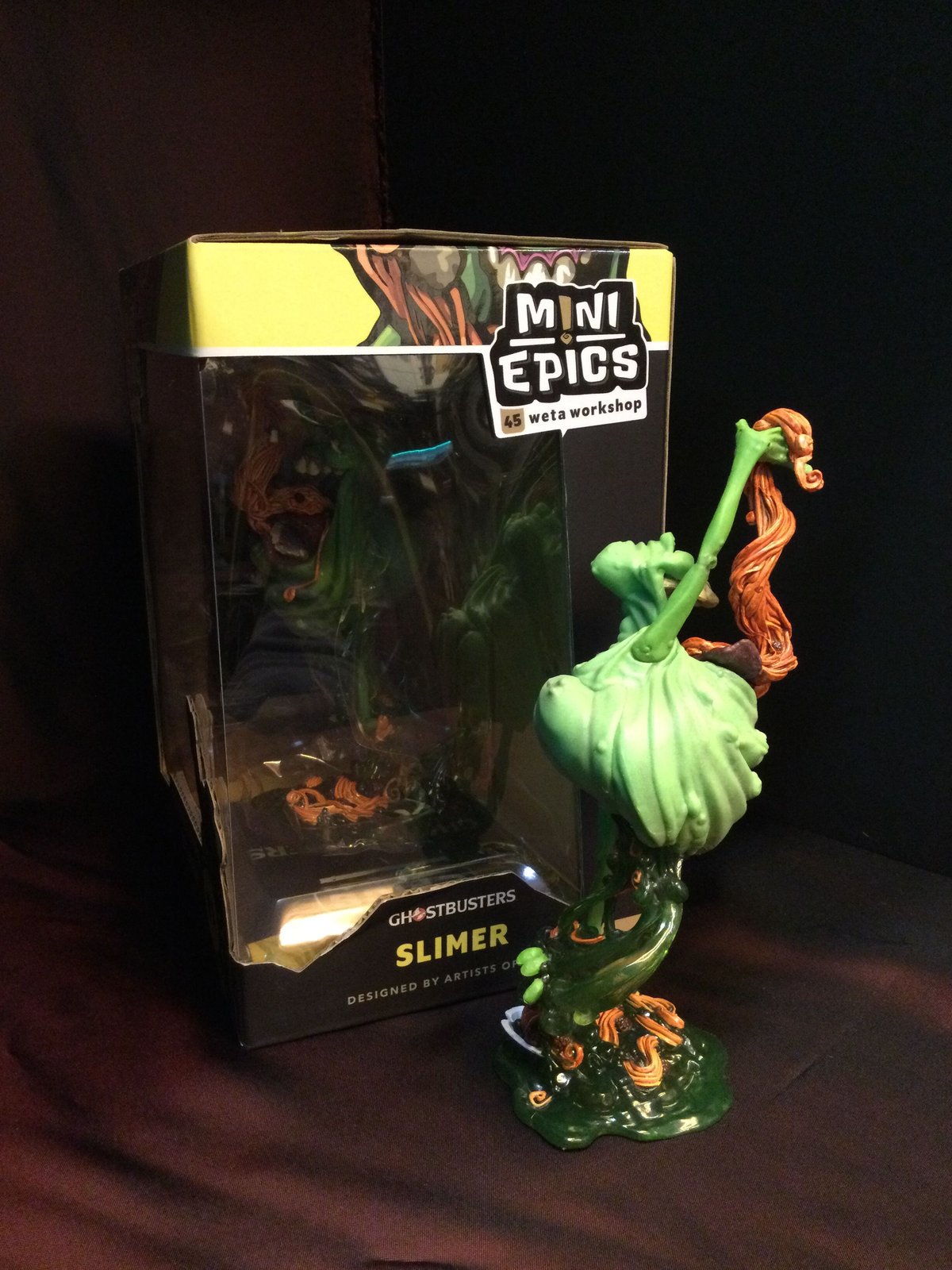 ミニエピックス/ ゴーストバスターズ: スライマー PVC ゴーストバスターズ・スライマー＆ズール/2点セット