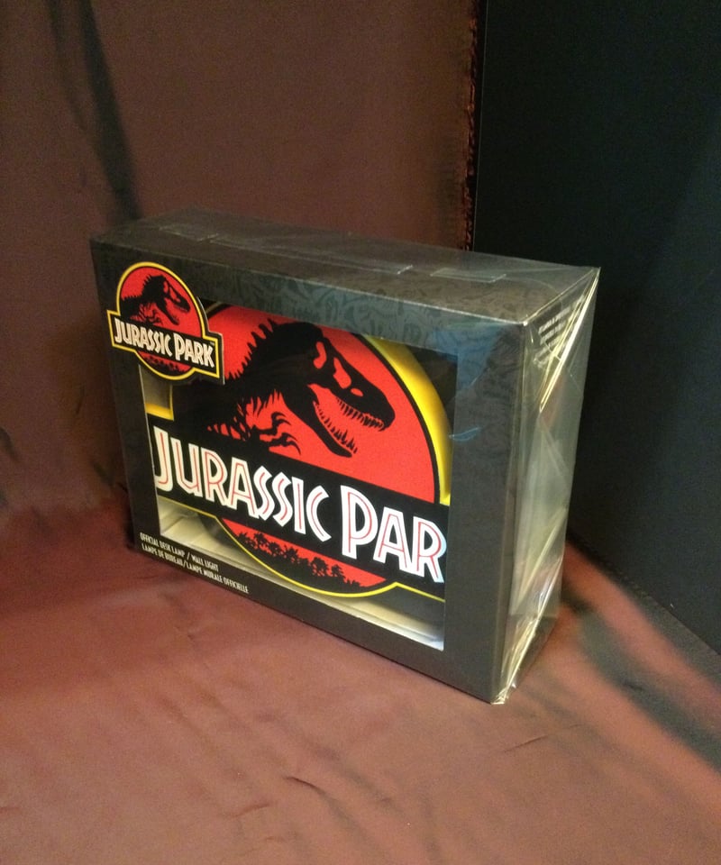 美品ナムスカル ジュラシック・パーク 3Dロゴランプ ライトアップ 美品ナムスカル ジュラシック・パーク 3Dロゴランプ ライト