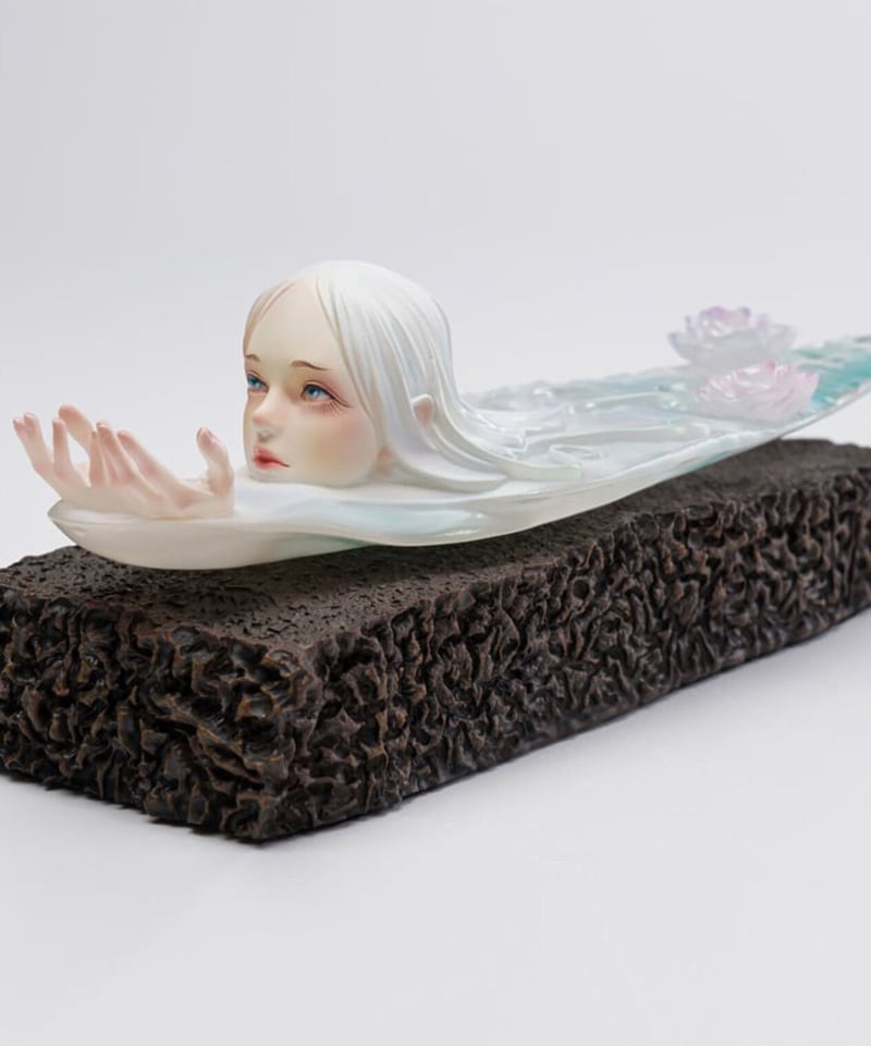 人魚（白色版）/大畠雅人 | スタチューギャラリーオクトパンチ