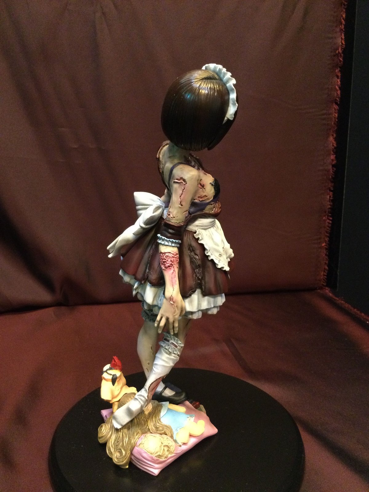 ゾンビガール リペイント　回天堂 1/8 フィギュア 美品　開封済 回天堂ホラーフィギュアシリーズ・ゾンビガール（完成品