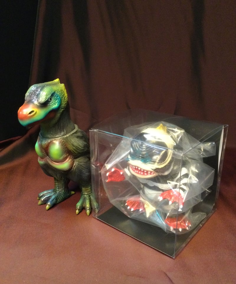 シカルナ工房/デボロCUBU B&トウドリ Cグレーset | スタチュー