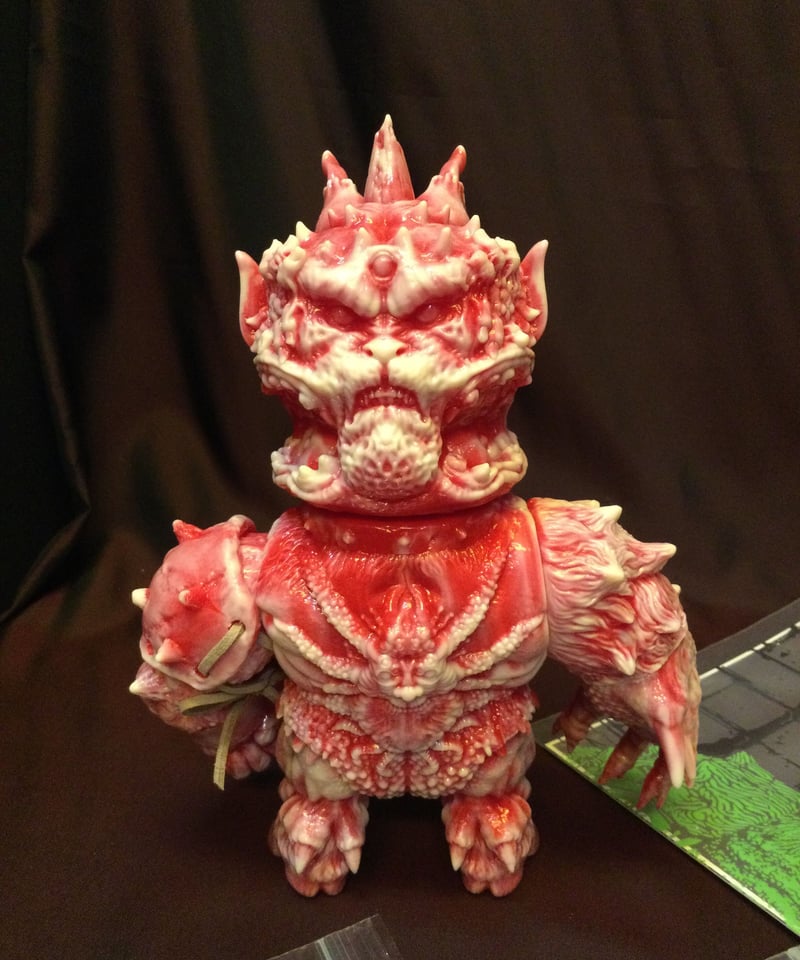 もうこやま・サイクロプス（赤マーブル） | スタチュー