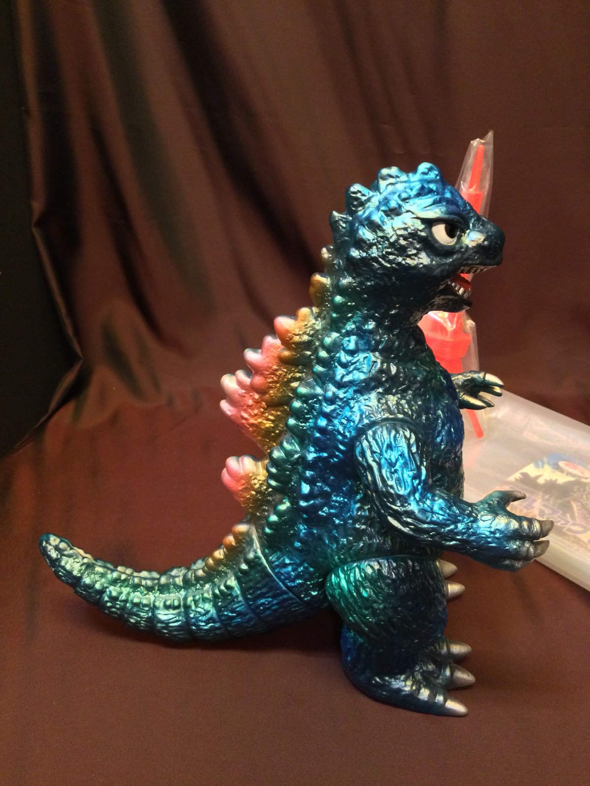 ブルマァクの怪獣シリーズ　ゴジラ50 ガンタメ【新品未使用品】 ゴジラ50/ブルマァクの怪獣シリーズ（メタリックブルー