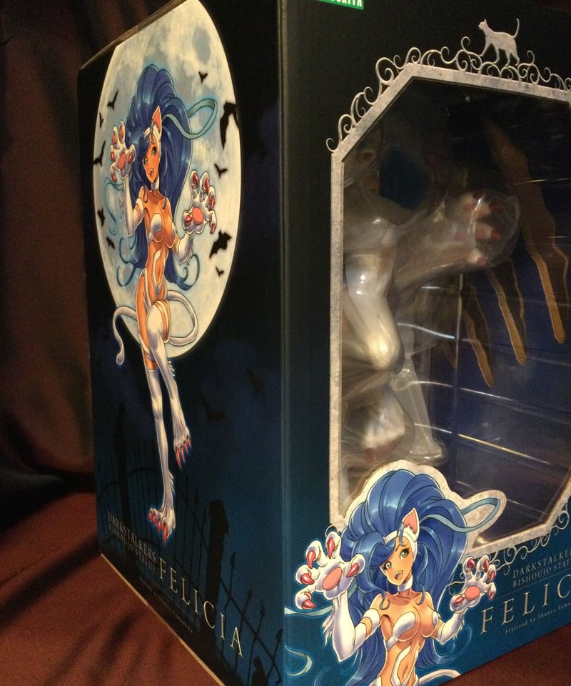 【新品未開封】KOTOBUKIYA フェリシア フィギュア 限定品】ヴァンパイア美少女 フェリシア 限定版｜コトブキヤ