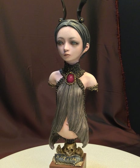 ケサランパサラン・蝙蝠少女BAT GIRL/ガレージキットオリジナル塗装完成品