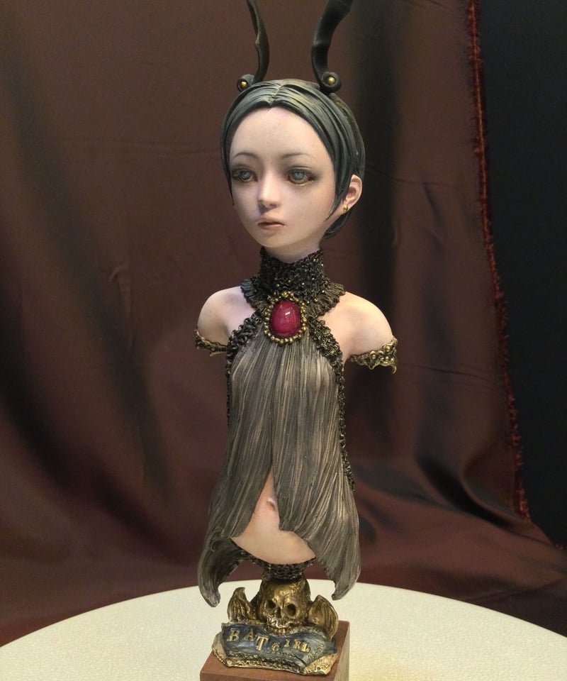 ケサランパサラン・蝙蝠少女BAT GIRL/ガレージキットオリジナル塗装 ケサランパサラン・蝙蝠少女BAT GIRL/ガレージキットオリジナル塗装