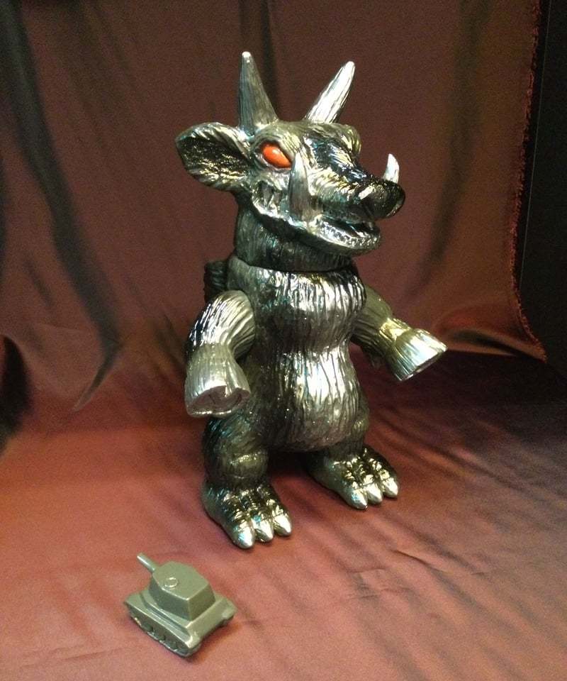 【冬虫夏草　イグドラドン】ソフビ　モンストック 冬虫夏草イグドラドン】ソフビモンストック