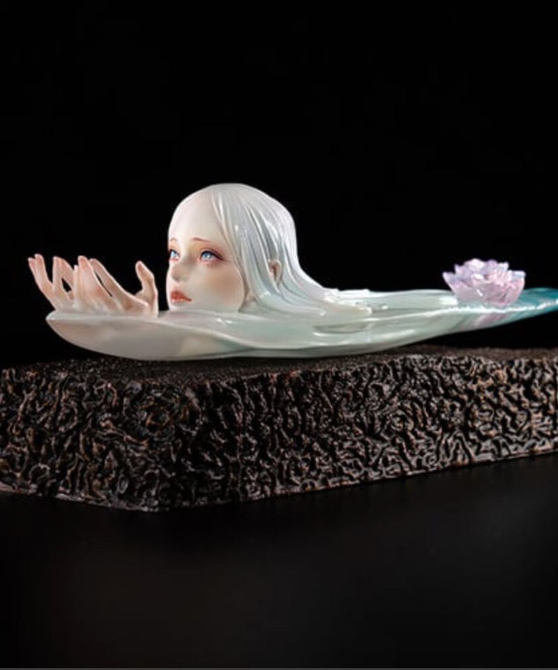 人魚（白色版）/大畠雅人 | スタチューギャラリーオクトパンチ