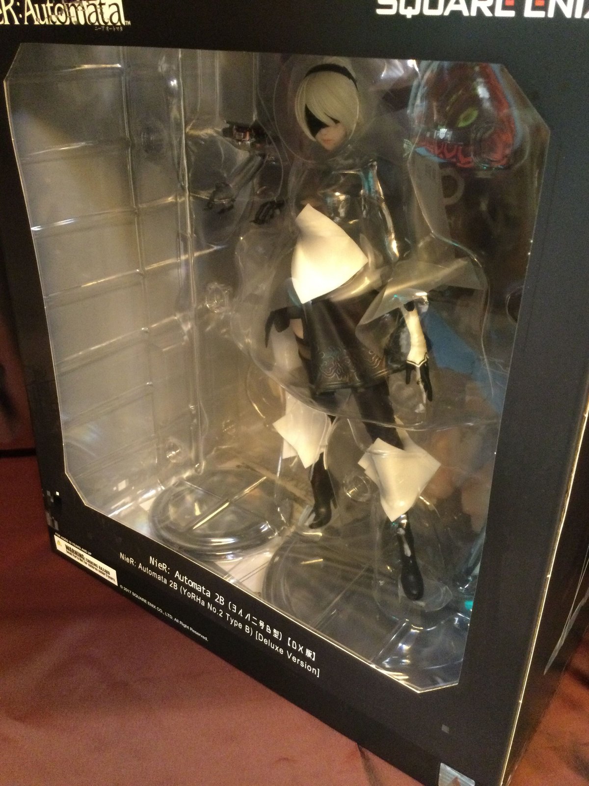 NieR：Automata 2B ヨルハ 二号B型 DX版 フィギュア ニーア 469b052e3131133723f1851142a51e