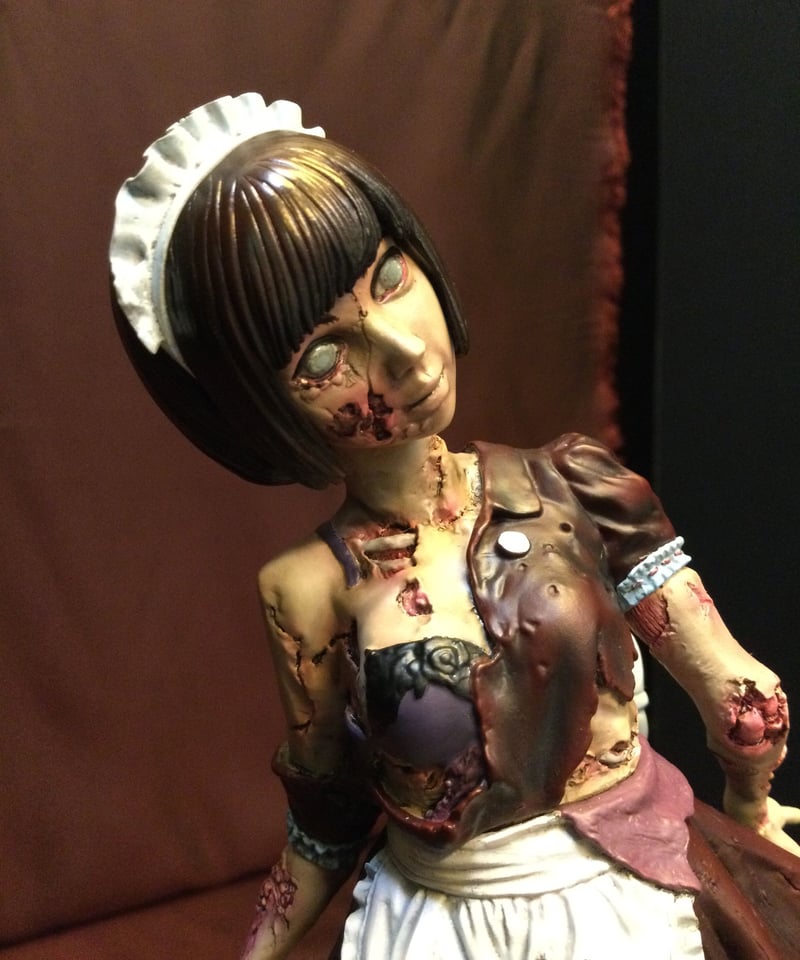 回天堂ホラーフィギュアシリーズ・ゾンビガール（完成品