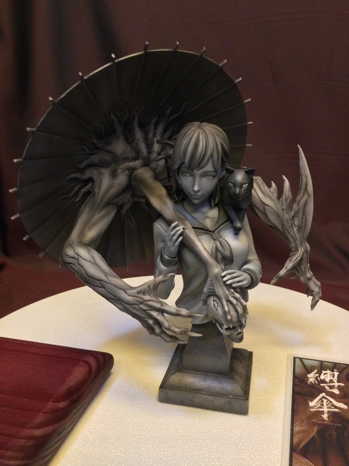 破れ傘の少女　当方作製1点物　完成済みガレージキット　ComacCow 破れ傘の少女 当方作製1点物 完成済みガレージキット ComacCow ほせ