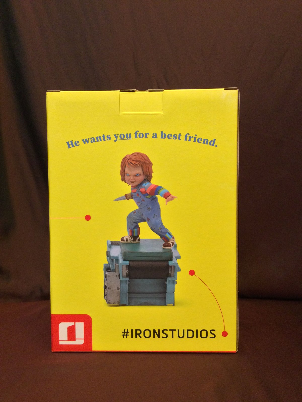 チャッキー チャイルド・プレイ2/iron チャッキー 1/10 アートスケール