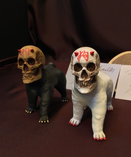東京ジーザス/人面犬・黒&白セット