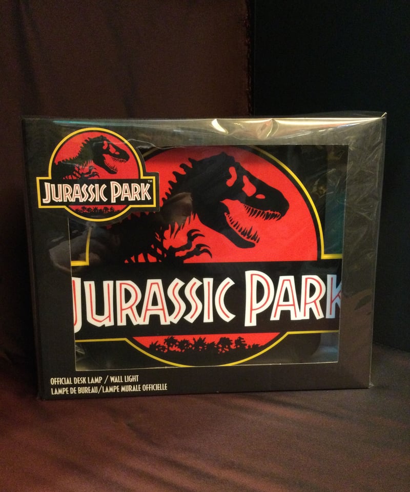 美品ナムスカル ジュラシック・パーク 3Dロゴランプ ライトアップ ナムスカル・ジュラシックパーク/3Dロゴランプ | スタチュー