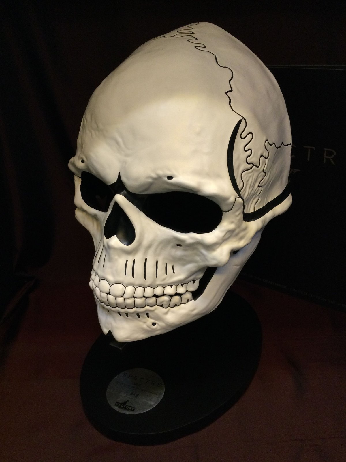 007 スペクター/死者の日マスク・プロップレプリカリミテッド