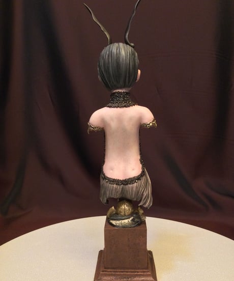 ケサランパサラン・蝙蝠少女BAT GIRL/ガレージキットオリジナル塗装完成品
