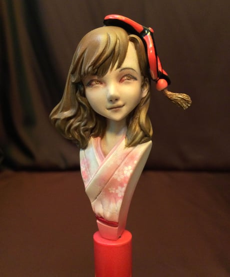 左手工房・ヘラ子/ガレージキット・オリジナル塗装完成品