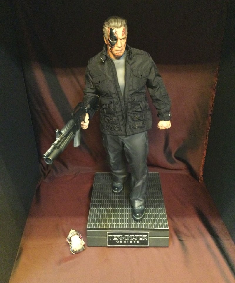 ターミーネーター ジェニシス フィギュア Amazon.com: Movie Masterpiece Terminator Salvation: New