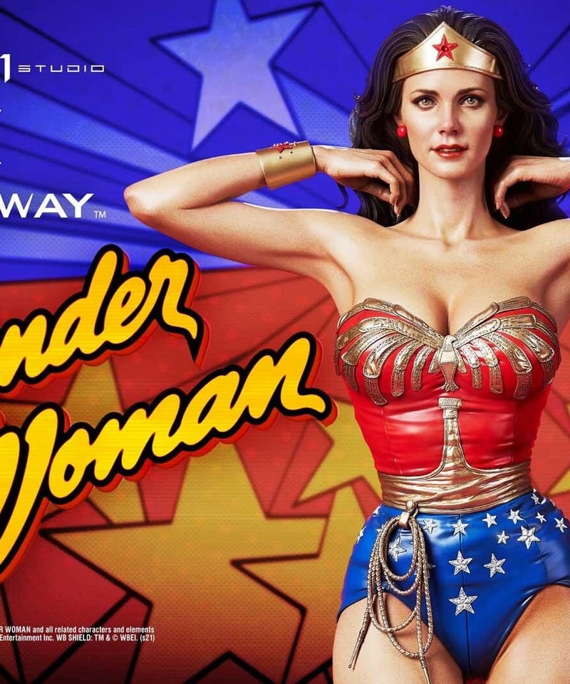 ワンダーウーマン・1976TVシリーズ・1/3スケール ワンダーウーマン・1976TVシリーズ・1/3スケール