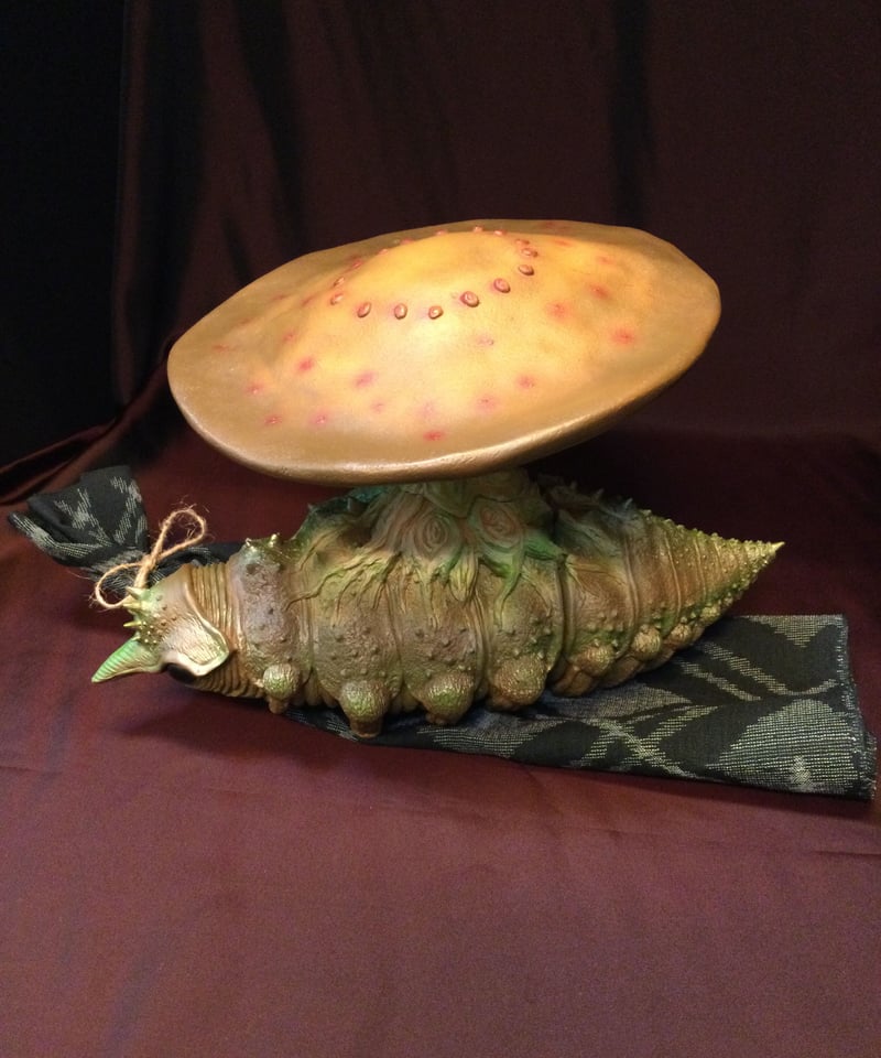 【冬虫夏草　イグドラドン】ソフビ　モンストック エトヤ製作堂ソフビ/護国怪獣・馬頭羅＆冬虫夏草・イグドラドン