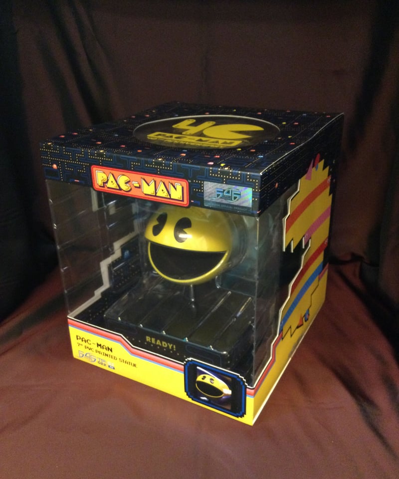 パックマン PVC ソフトフィギュア PAC-MAN/パックマンPVCスタチュー | スタチューギャラリーオクト