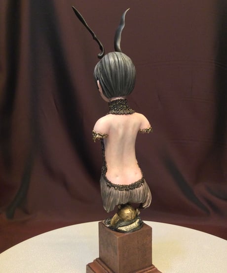 ケサランパサラン・蝙蝠少女BAT GIRL/ガレージキットオリジナル塗装完成品
