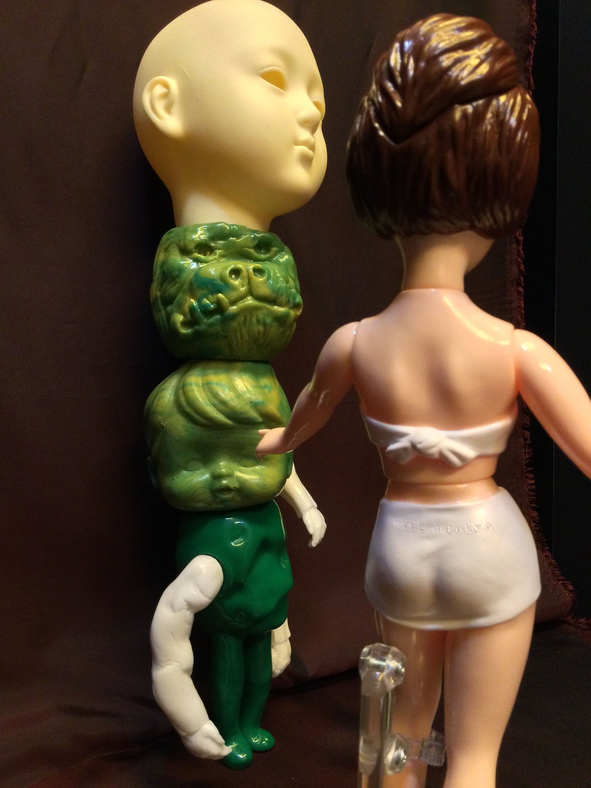 ルルベルトイズ　grodyshogun ソフビ 楽天市場】REAL HEAD(リアルヘッド) x LULUBELL TOYS(ルルベル